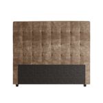 Cabeceira Para Cama Box Nala Babus Casal - Suede Marron