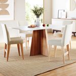 Mesa de Jantar Lune 4 Lugares 136 Babus