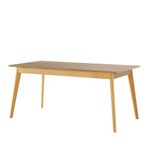Mesa de Jantar Olive 4 Lugares 136cm Babus - Imbuia / Imbuia