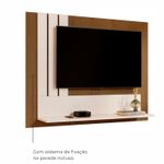 Painel De TVs até 43 Pol Nero com 1 Prateleira - Nature / Perola