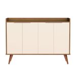 Buffet Aparador com 4 Portas Itaim Babus - Nature / Perola