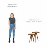 Conjunto de 2 mesa laterais Bonfim Babus - Nature