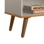 Rack de TV até 50 Polegadas Biella com 1 Porta - Nature / Off White