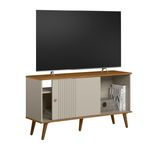 Rack de TV até 50 Polegadas Biella com 1 Porta - Nature / Off White