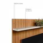 Painel Home de TV até 55 Polegadas Seul - nature / off white