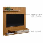 Painel Home de TV até 55 Polegadas Seul - nature / off white