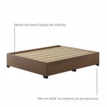 Box para Colchão de Queen Micenas 140 MDF Cedro