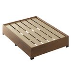 Box para Colchão de Casal Micenas 140 MDF Cedro