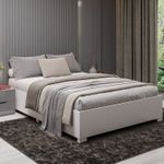 Box para Colchão de Casal Micenas 140 MDF Branco