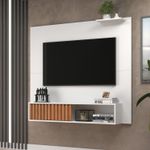 Painel de TV até 55 Pol. Málaga Com 1 Porta - Freijó
