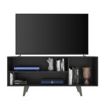 Rack de TV até 65 Pol. Cuenca Com 1 Porta - Preto
