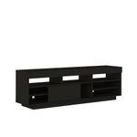 Rack para TV até 75 Polegadas Porta de Correr Treviso Preto