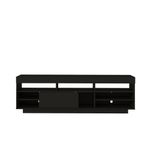 Rack para TV até 75 Polegadas Porta de Correr Treviso Preto