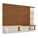 Painel Toronto Para TVs até 72 Pol. Cor Cedro C/off White