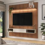 Painel Tv 75 Belluno Cinamomo/off White Blush