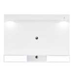 Painel para TV até 47 Polegadas 2 Portas com Espelho e LED Platinum Branco