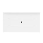 Painel para TV Até 60 Polegadas Slim Branco C/ Suporte para TV - Artely