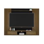 Painel para Tv até 75 Polegadas Nevada 2 Portas Pinho Ripado/preto - Artely Móveis