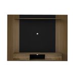 Painel para Tv até 75 Polegadas Nevada 2 Portas Pinho Ripado/preto - Artely Móveis