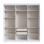 Guarda Roupas Casal Imola 6 Pt. 2 Gav. 1,80m Branco