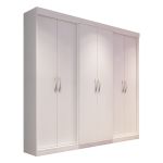 Guarda Roupas Casal Imola 6 Pt. 2 Gav. 1,80m Branco