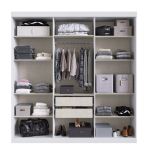 Guarda Roupas Casal Imola 6 Pt. 2 Gav. 1,80m Branco