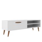Rack de TV até 43 Pol. Ávila Com 1 Porta - Branco