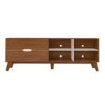 Rack Verona Aparador Bancada para Tv 75 Cedro / Off White