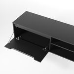 Rack para TV até 60 Pol com 1 porta Arica - Preto
