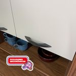 Kit Cozinha Golden 8 Portas Com Nichos -Freijó / Gris
