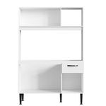 Cozinha Compacta Luna 4 Portas 1 Gaveta Branca