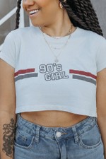 Cropped Top 90's Girl