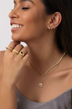 Brinco Argola Minimal (B. 18K)