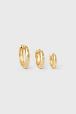 Kit Brincos Argolas Minimal (B. 18K)