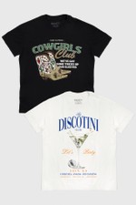 Kit Camisetas Maio: Cowrgils Club + Discotini