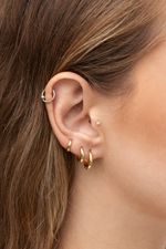 Brinco Argola Minimal (B. 18K)