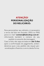 Colar Relicário Croissant (B. Ródio)