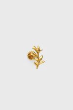 Piercing Titânio Ramo Dourado