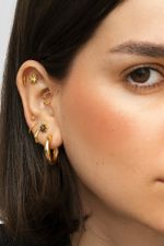 Piercing Titânio Beetle Dourado