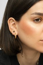 Piercing Titânio Beetle Dourado