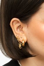 Piercing Titânio Zadie  Dourado