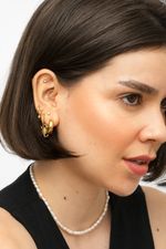 Piercing Titânio Zadie  Dourado