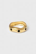 Anel Wave (B. 18K)