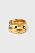Anel Wave (B. 18K)