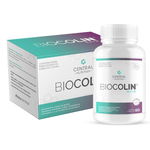 Biocolin Hair 500mg com 60 cápsulas - Central Nutrition