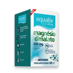 Magnésio Dimalato 650mg com 60 Cápsulas - Equaliv