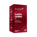 N-Acetil Cisteína NAC 60 Caps - Puravida
