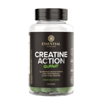 Creatine Action Gummy Maçã Verde 60 Gomas - Essential Nutrition