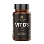 Vit D3 2000UI 120 Caps - Essential Nutrition