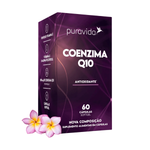 Coenzima Q10 Com Vitamina E 60 Cáps - Puravida